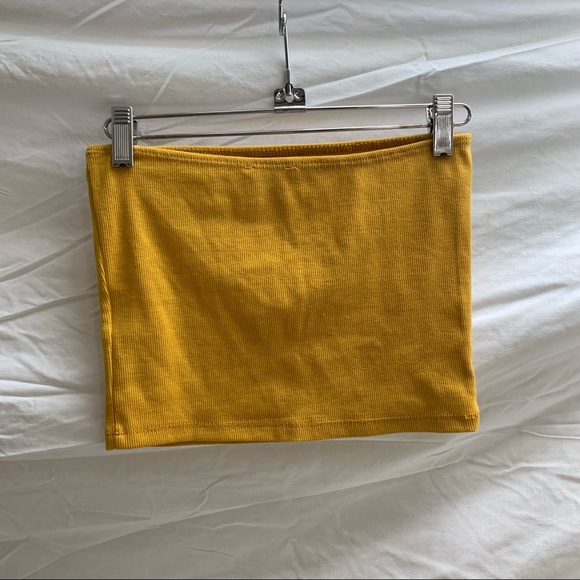 Yellow / Orange Tube Top - Picture 4 of 5